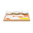 Serving set Quid Kaleido Multicolour Wood 23 x 19,5 x 3,5 cm 5 Pieces For Sale