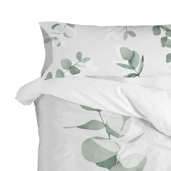 Pillowcase HappyFriday Blanc Corymbia Multicolour 45 x 110 cm (2 Units) Online Sale