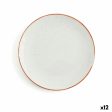 Flat plate Ariane Terra Ceramic Beige (Ø 21 cm) (12 Units) Cheap