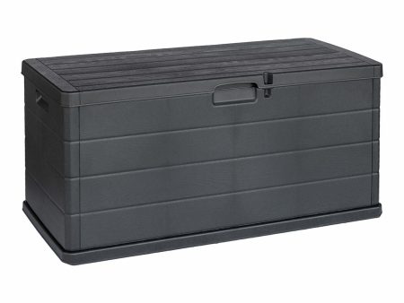 Outdoor Chest IPAE Progarden Aalpha alp22can Anthracite polypropylene 118 x 59 x 57 cm Fashion