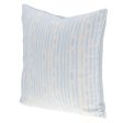 Cushion DKD Home Decor Stripes Blue White 45 x 15 x 45 cm Mediterranean Discount