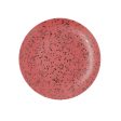 Flat plate Ariane Oxide Ceramic Red (Ø 27 cm) (6 Units) For Cheap