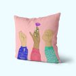 Cushion cover HappyFriday Aware Me Multicolour 50 x 50 cm 2 Pieces Cheap