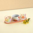 Serving set Quid Kaleido Multicolour Wood 25 x 10 x 5,5 cm (4 Pieces) on Sale