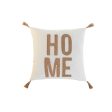 Cushion Home ESPRIT Beige Natural Boho 45 x 5 x 45 cm For Sale