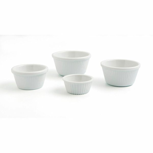 Bowl Quid Professional Ramekin White Plastic (8 x 8 x 4 cm) (24 Units) For Discount