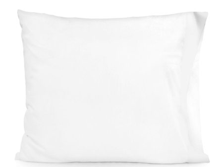 Pillowcase HappyFriday BASIC White 60 x 70 cm For Discount