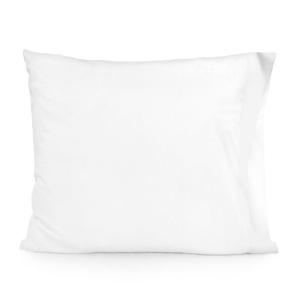 Pillowcase HappyFriday BASIC White 60 x 70 cm For Discount