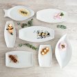 Serving Platter Quid Gastro Ceramic White (31 x 14,5 x 5,5 cm) (Pack 6x) Discount