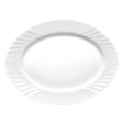 Serving Platter Bormioli Rocco Ebro Oval White Glass (36 cm) (12 Units) Online now