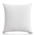 Cushion cover Eysa LEVANTE White 45 x 45 cm Squared Online