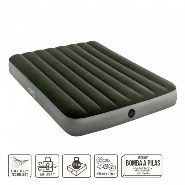 Inflatable Mattress Intex Full Dura-Beam Prestige 137 x 25 x 191 cm 3 Units Cheap