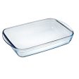 Serving Platter Pyrex Classic 4,6 L 40,3 x 26,3 x 7,3 cm Transparent Glass (6 Units) Online Sale