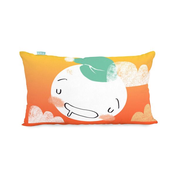 Cushion cover HappyFriday LITTLE W Multicolour 50 x 30 cm For Cheap