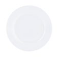 Flat Plate Quid Basic White Ceramic 23 cm (12 Units) For Cheap