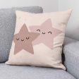 Cushion cover Kids&Cotton Nadir A Pink 50 x 50 cm For Discount