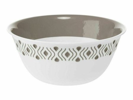 Bowl Stefanplast Tosca Beige Plastic 23 x 10 x 23 cm (12 Units) For Sale