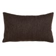 Cushion Polyester Cotton Brown 50 x 30 cm Cheap