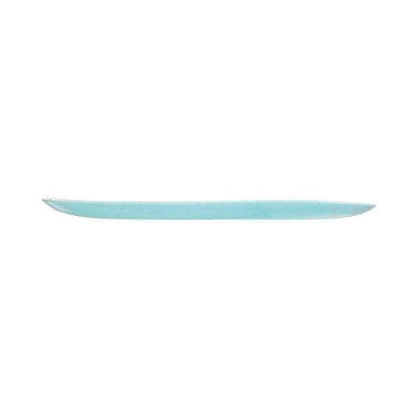 Serving Platter Luminarc Sweet Line Turquoise Glass 35 x 24 cm (6 Units) Discount