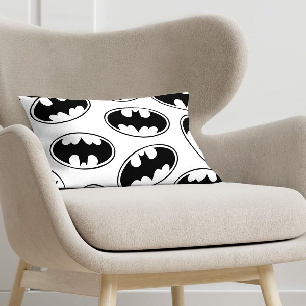 Cushion cover Batman Batman Basic C White Multicolour 30 x 50 cm Discount