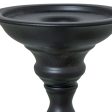 Candle Holder Alexandra House Living Black Metal 9 x 25 x 9 cm on Sale