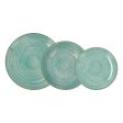 Dinnerware Set Quid Montreal Ceramic Turquoise Stoneware 18 Pieces Discount