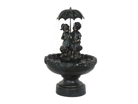 Garden fountain DKD Home Decor 60 x 60 x 100 cm 60 x 60 x 126 cm Resin Sale