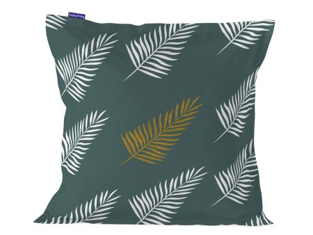 Cushion cover HappyFriday Blanc Foliage mint Multicolour 60 x 60 cm For Cheap