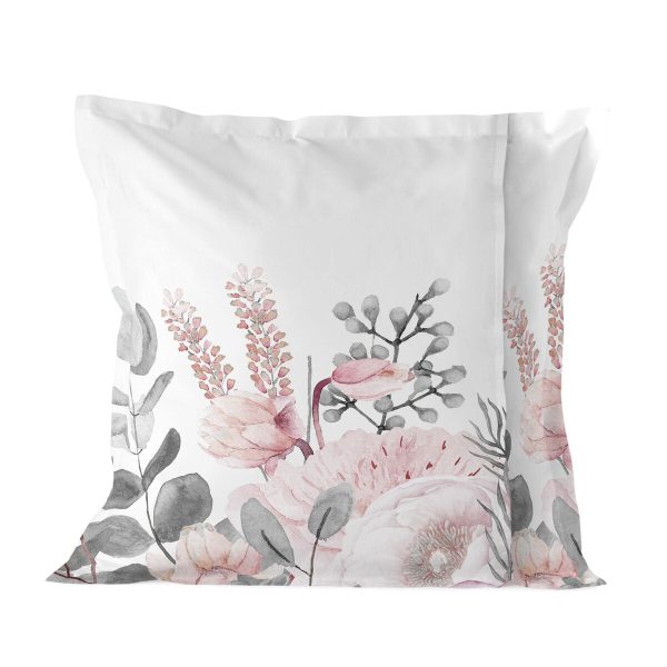 Pillowcase HappyFriday Delicate bouquet Multicolour 60 x 60 cm Hot on Sale