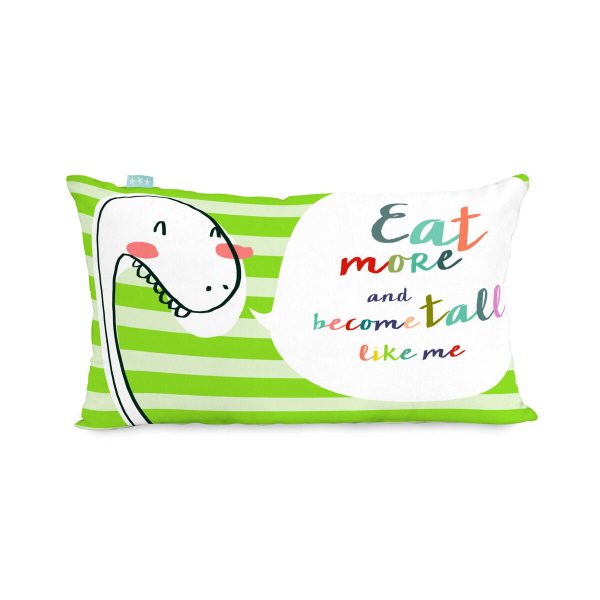 Cushion cover HappyFriday LITTLE W Multicolour 50 x 30 cm For Cheap