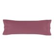 Pillowcase HappyFriday BASIC Magenta 45 x 110 cm Discount