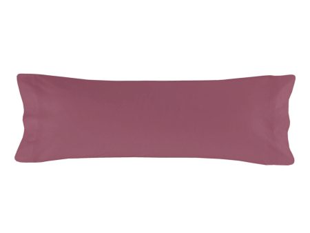 Pillowcase HappyFriday BASIC Magenta 45 x 110 cm Discount