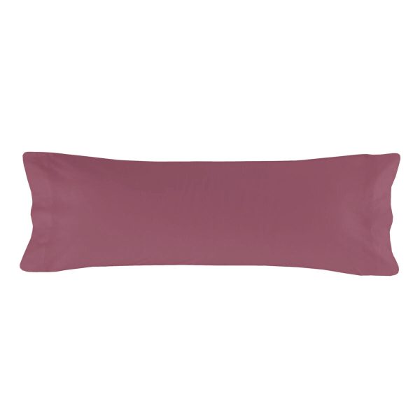 Pillowcase HappyFriday BASIC Magenta 45 x 110 cm Discount