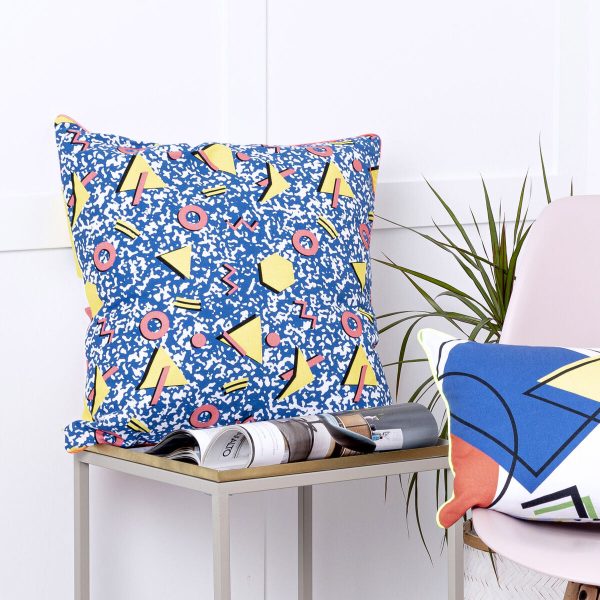 Cushion cover HappyFriday HF Living Ettore Multicolour 50 x 50 cm Online Sale