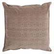 Cushion Taupe 60 x 60 cm For Sale