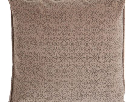 Cushion Taupe 60 x 60 cm For Sale