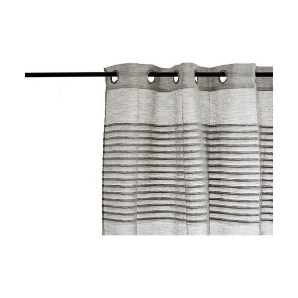 Curtain Stripes Dark grey 6 Units (140 x 0,1 x 260 cm) Discount