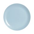 Flat Plate Luminarc Diwali Paradise Blue Glass 25 cm (24 Units) Online Sale