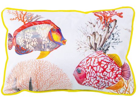 Cushion Alexandra House Living Multicolour Textile on Sale