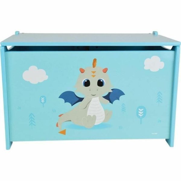 Chest Fun House LEON THE DRAGON Wood 40 x 58 x 36 cm Supply