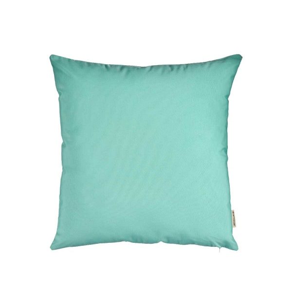 Cushion cover Turquoise (60 x 0,5 x 60 cm) (12 Units) Fashion