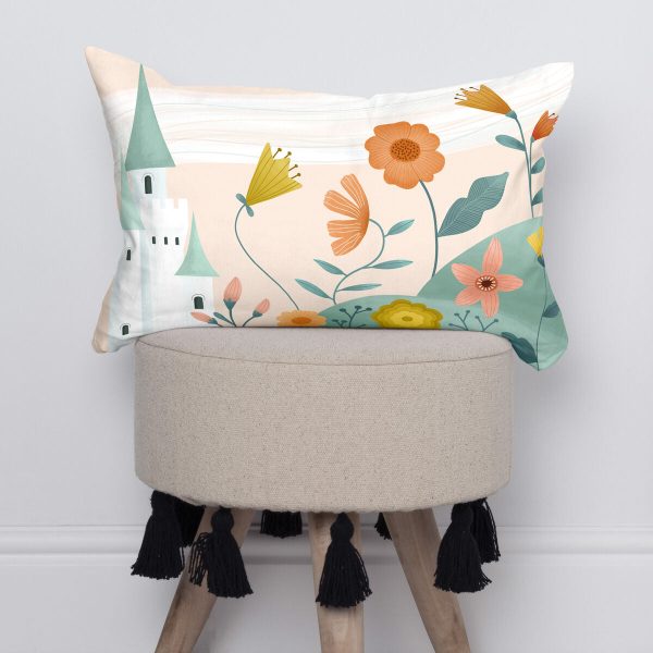 Cushion cover HappyFriday Mr Fox Dreaming Multicolour 50 x 30 cm For Discount