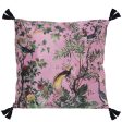 Cushion Alexandra House Living Pink Textile 45 x 45 cm Discount