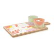 Serving set Quid Kaleido Multicolour Wood 31 x 17 x 6 cm 4 Pieces Fashion