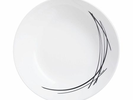 Deep Plate Arcopal Domitille Bicoloured Glass (20 cm) (12 Units) For Sale