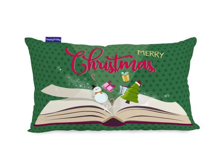 Cushion cover HappyFriday XMAS Multicolour 50 x 30 cm For Discount