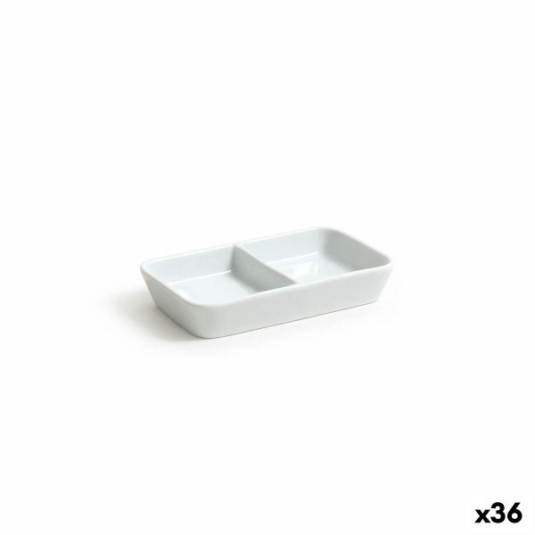 Snack tray Lattice 12 x 7,2 x 2,3 cm (36 Units) Online Hot Sale