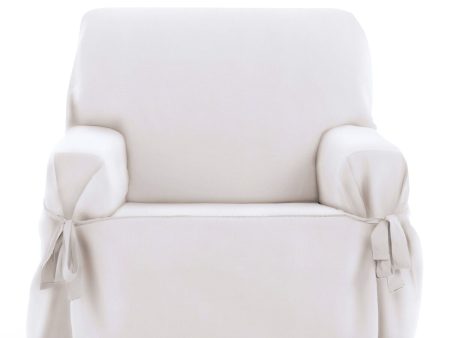 Armchair slipcovers Eysa LEVANTE White 100 x 110 x 120 cm Online Sale