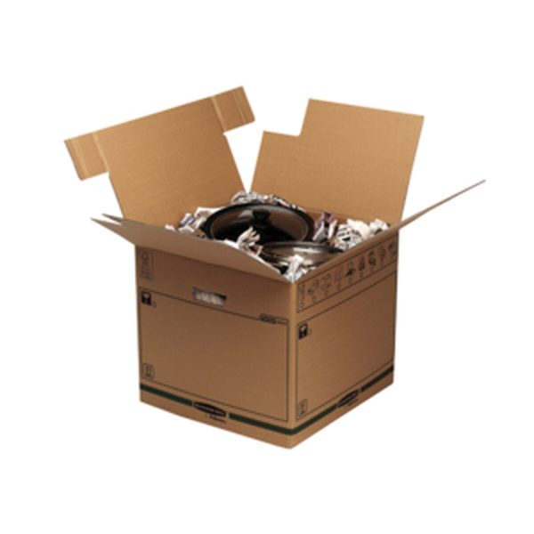 Cardboard box for moving Fellowes 41,2 X 48 X 47 cm Hot on Sale