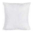 Cushion Cream 40 x 40 cm Squared Floral Supply